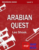 Arabian Quest Concert Band sheet music cover